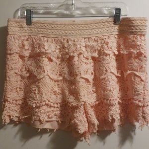 Lace shorts